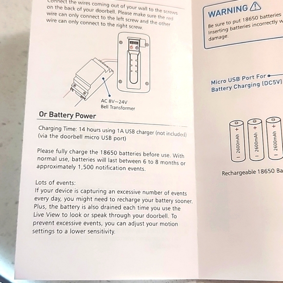 Video Doorbell V5 NEW in box - Picture 7 of 10